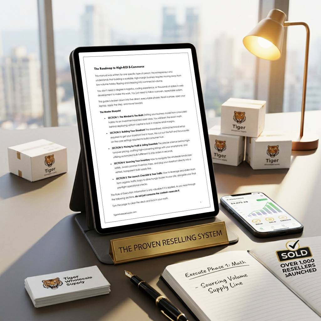 The $5K/Month Reseller Blueprint: 2026 Sourcing & Scaling Guide