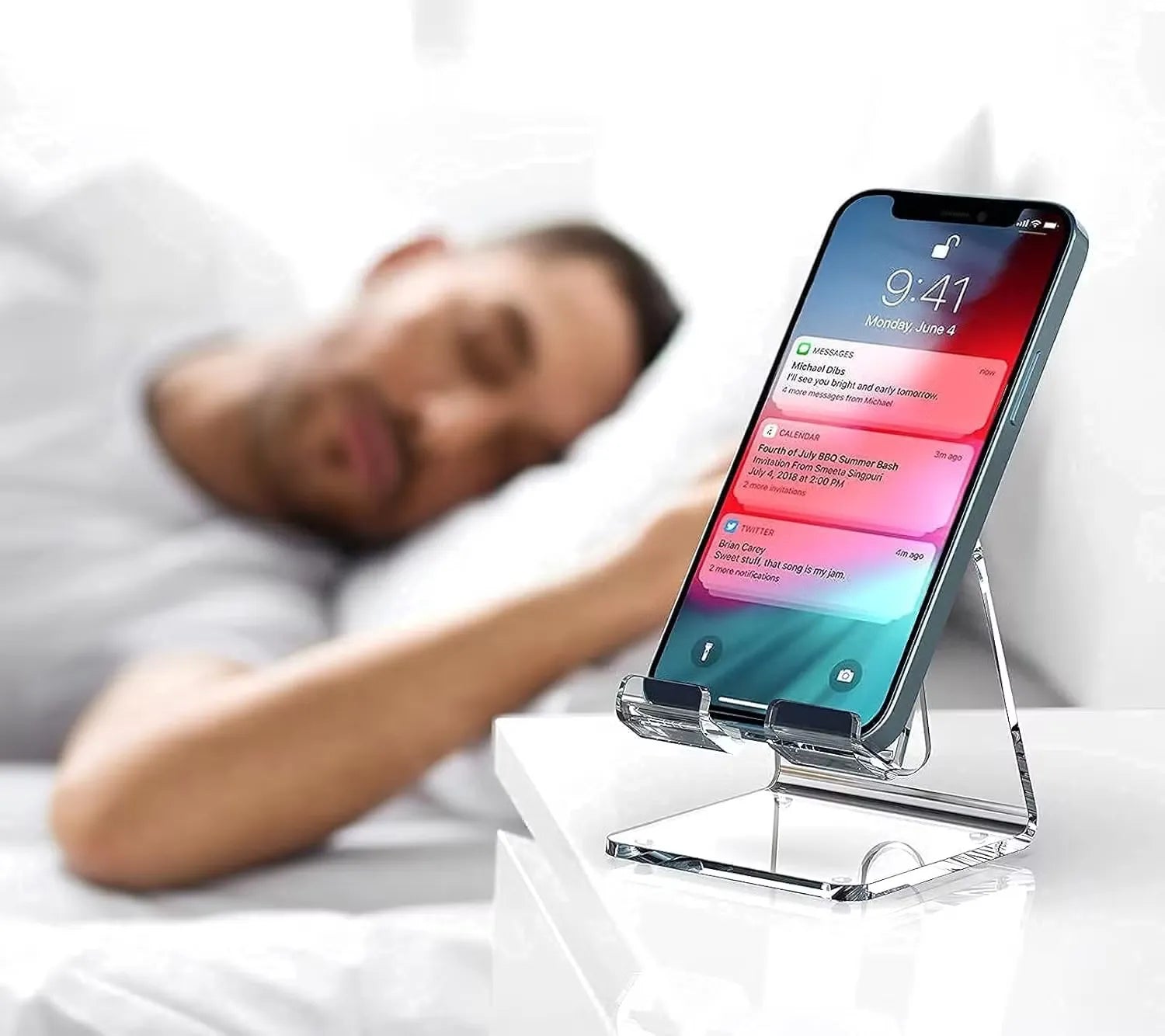 Clear Phone Stands | 1000 Pieces Bulk Set