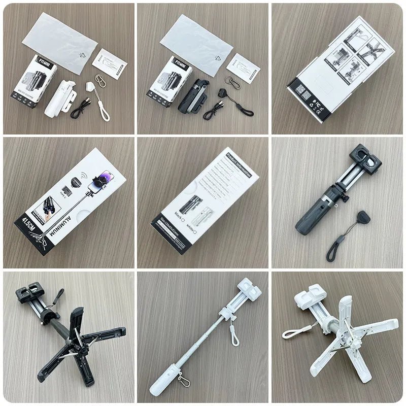 Wireless Bluetooth Selfie Stick Tri-pods | 500 Pieces Bulk Set