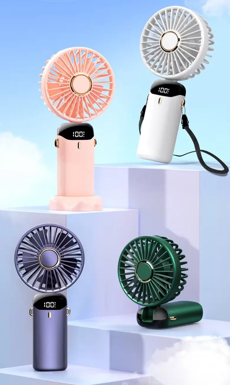 Handheld Portable Mini Fans | 1000 Pieces Bulk Set