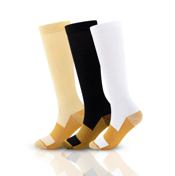 Compression Copper Socks | 1200 Pieces Bulk Set