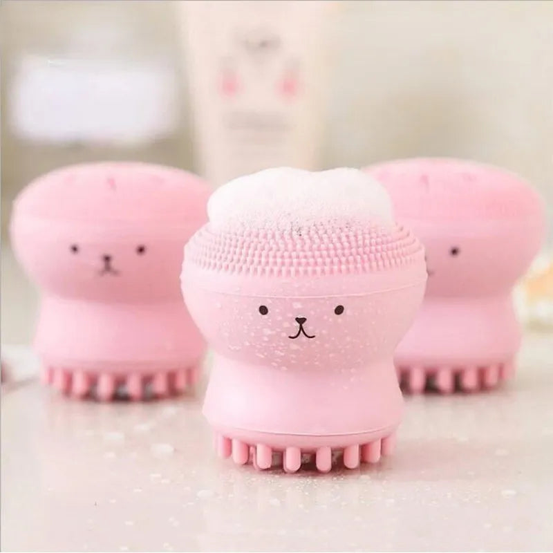 Octopus Design Facial Cleaning Brushes | 1000 Pieces Bulk Set