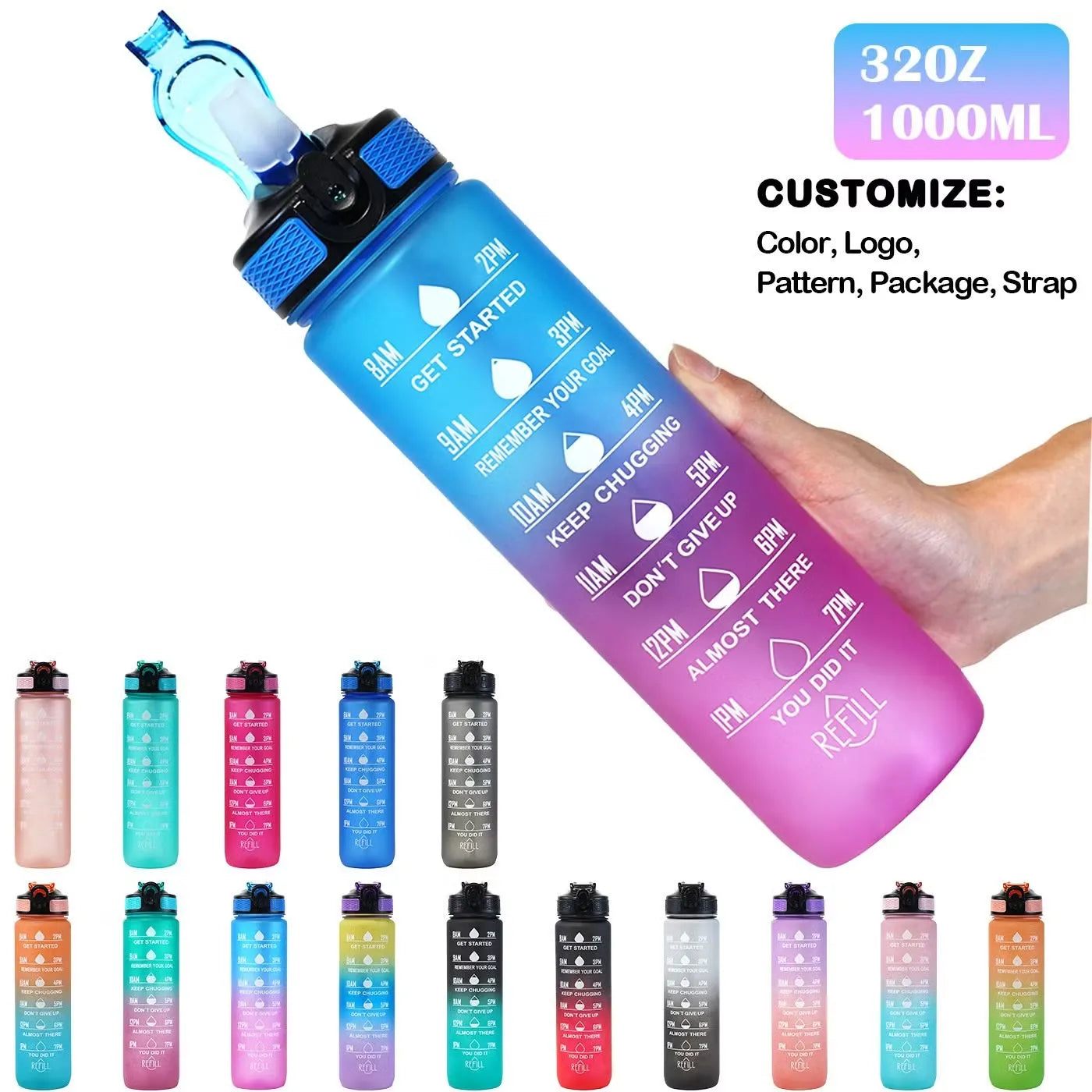 Water Bottles | 1000 Pieces Bulk Set