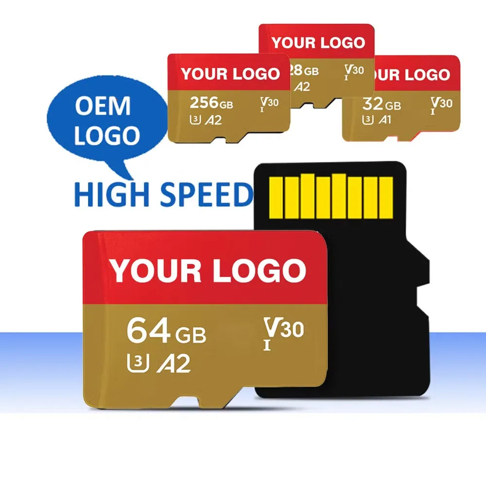 Micro SD Cards | 16GB 32GB 64GB 128GB 256GB | 500 Pieces Bulk Set