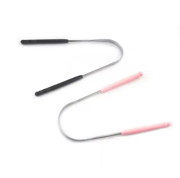 U-Shaped Metal Tongue Scrapers | 1000 Piece Bulk Lot