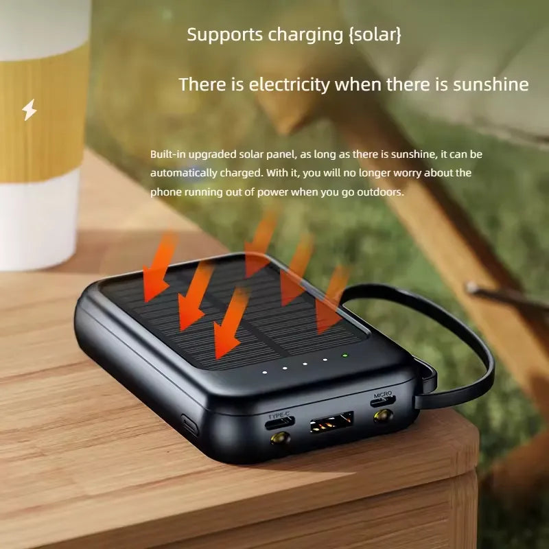 10,000 mAH Solar Power Banks | 500 Pieces Bulk Set
