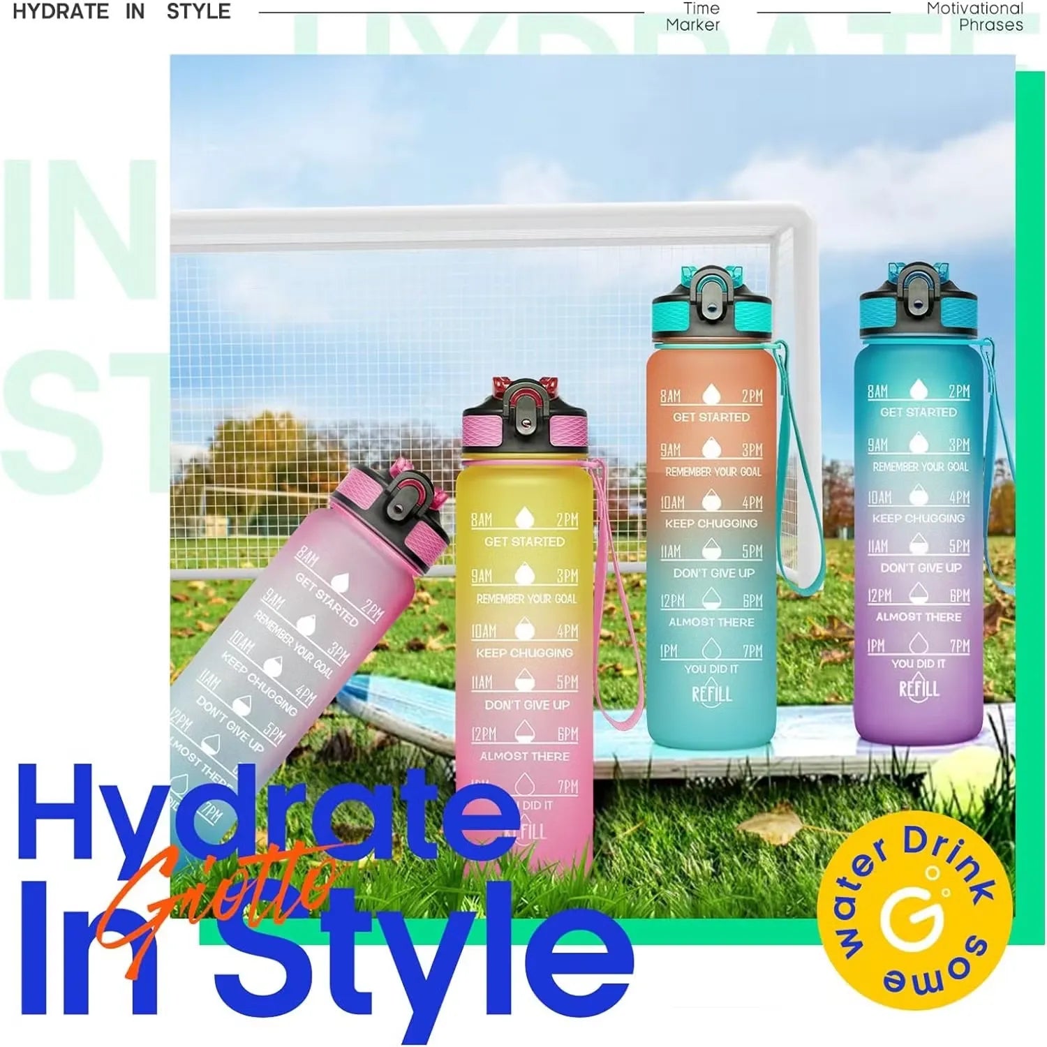 Water Bottles | 1000 Pieces Bulk Set