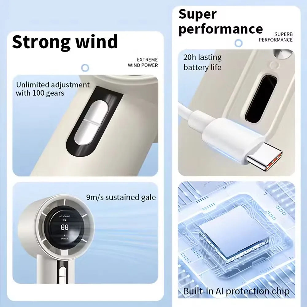 Portable Turbo Cooling Fans | 1000 Pieces Bulk Set